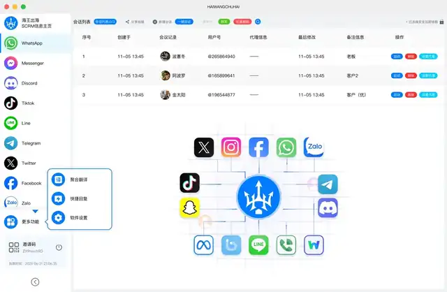 海王出海官网极简工作台与海王出海联盟营销